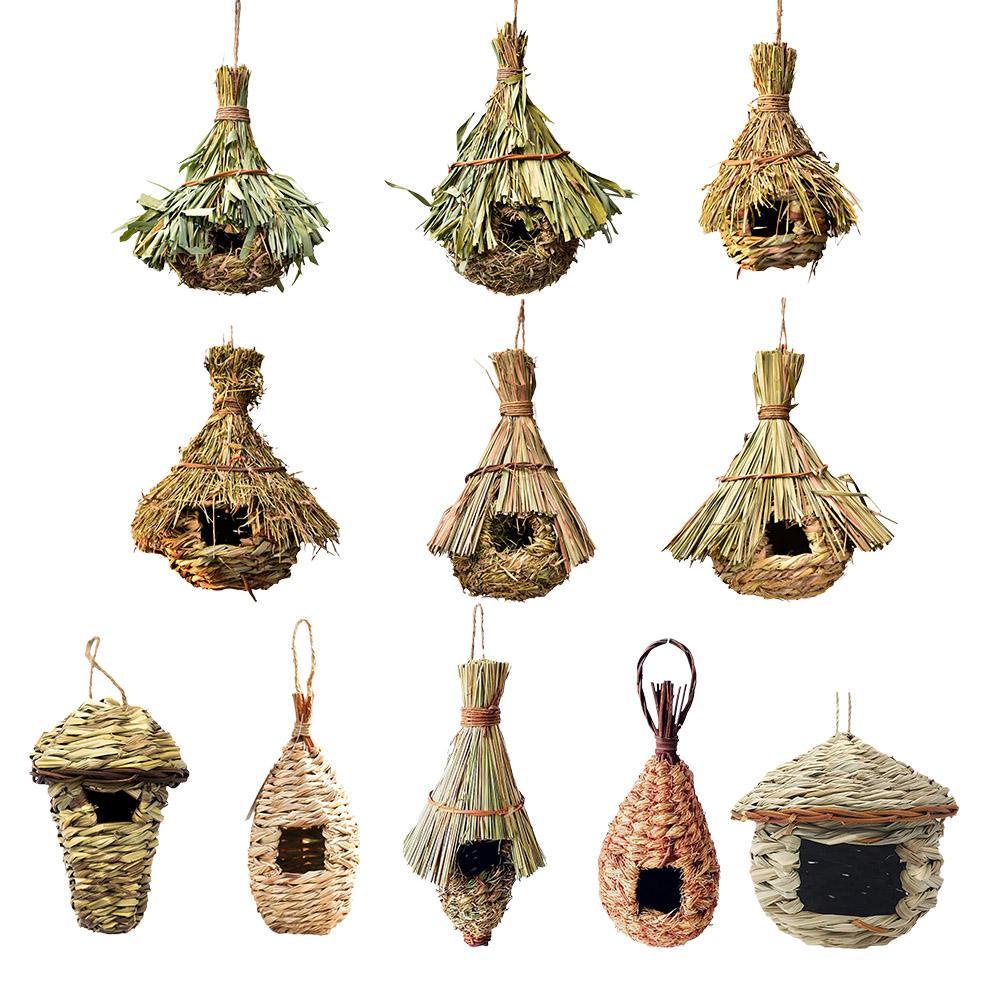 Tổ chim đan rơm thủ công 11 kiểu sáng tạo W4U9 L9A3