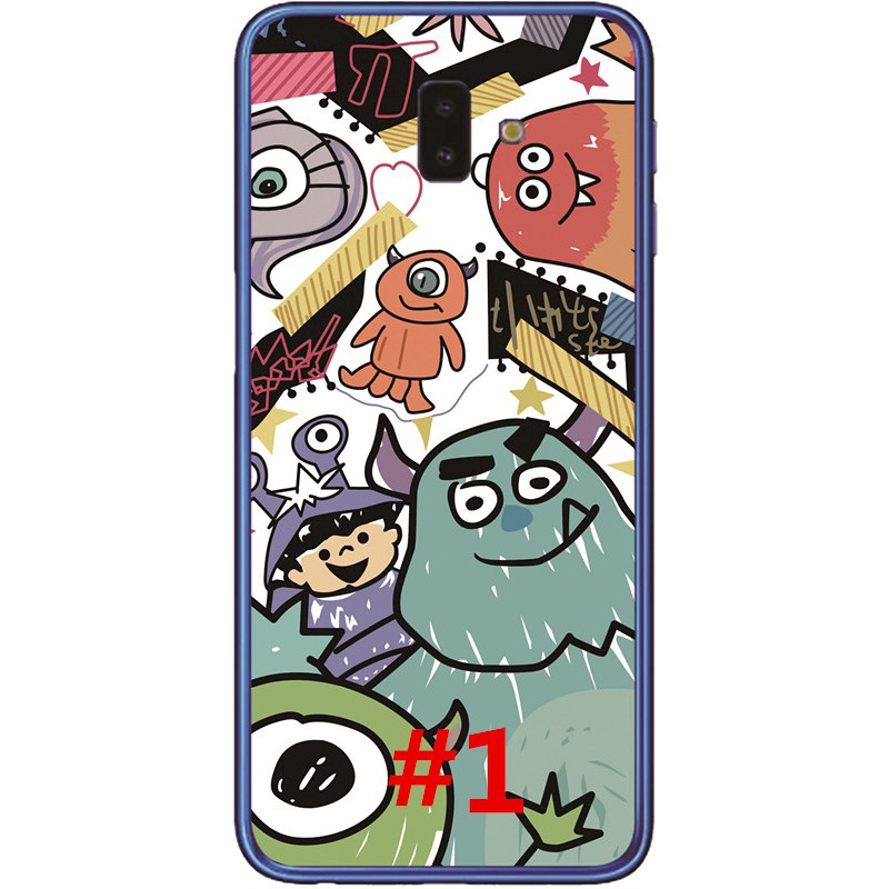 Ốp điện thoại silicon tpu hình quái vật hoạt hình cho Samsung Galaxy J8/J6/J4 /J2 Pro 2018 | BigBuy360 - bigbuy360.vn