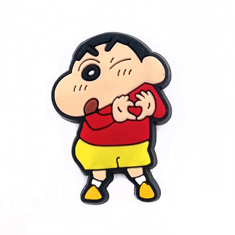 Jibbitz Crayon Shin-chan 1pcs Shoe Charms Chủ đề nhân vật hoạt hình anime Nhật Bản dễ thương Crocs DIY dép lê decorate accessories Quà giáng sinh cho trẻ em pvc Hơn 1000 Mẫu Cho Bạn Lựa Chọn