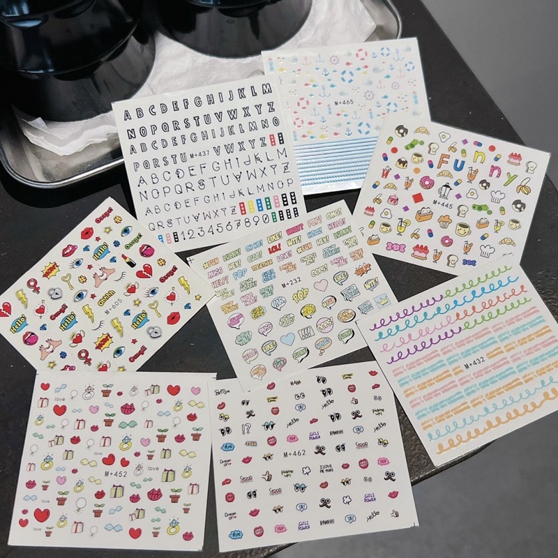 Hình Dán Móng Dễ Thương - DAN1003