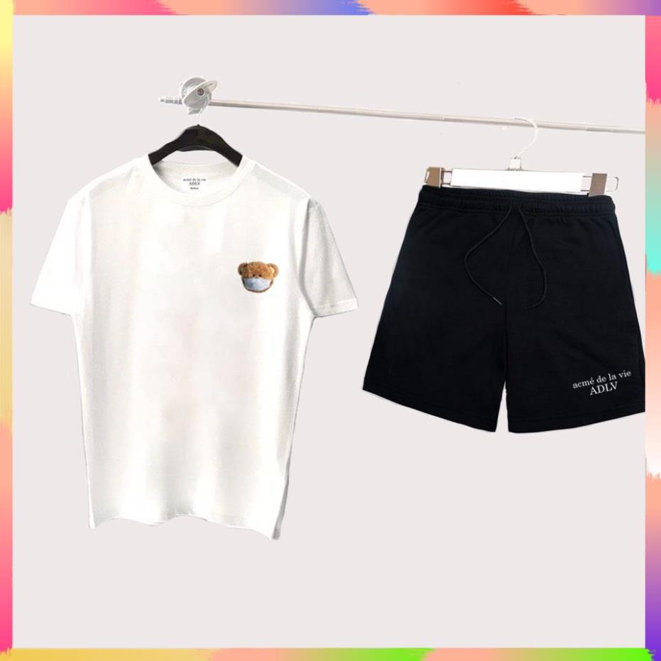 Bộ Thể Thao Nam, Đồ Bộ Thể Thao Nam Nữ ADLV Thời Thượng Chuẩn Size BEAR MARK - Store Xuất Khẩu