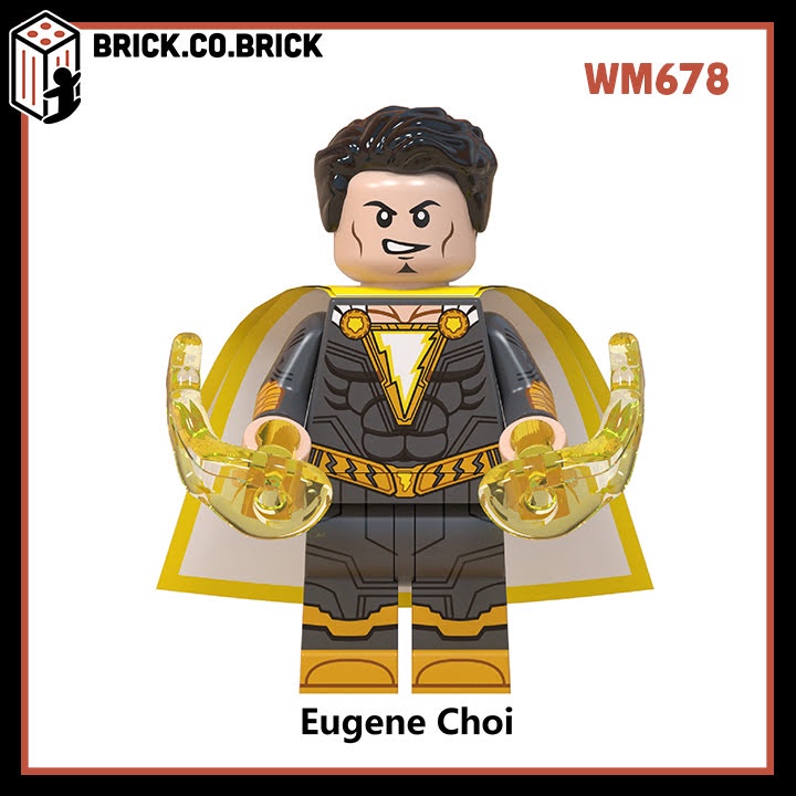 Xếp Hình Shazam Billy Batson Mary Thaddeus Sivana Freddy Freeman Darla Pedro Pena Minifigures Super Hero WM6058
