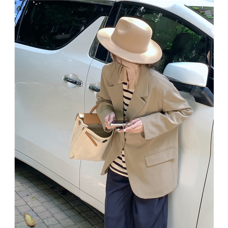 Áo blazer nữ trơn một khuy | BigBuy360 - bigbuy360.vn