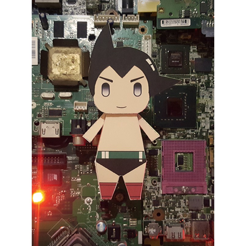 [ Standee Anime ] Giấy xếp mô hình nhân vật Astro Boy