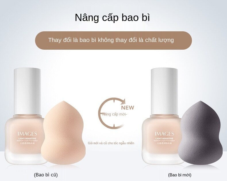 (Hàng Mới Về) Kem Nền Dạng Lỏng Images Che Khuyết Điểm Kiềm Dầu Chống Thấm Nước | BigBuy360 - bigbuy360.vn