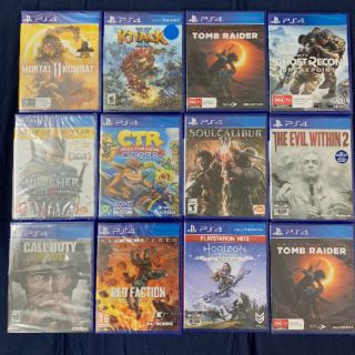 Đĩa game Ps4 hàng mới new nguyên seal nilon