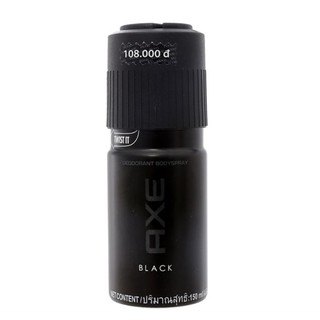 AXE xịt ngăn mùi toàn thân BLACK 150ml