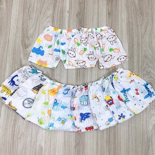 Quần ngắn cotton cho bé (4-12kg)