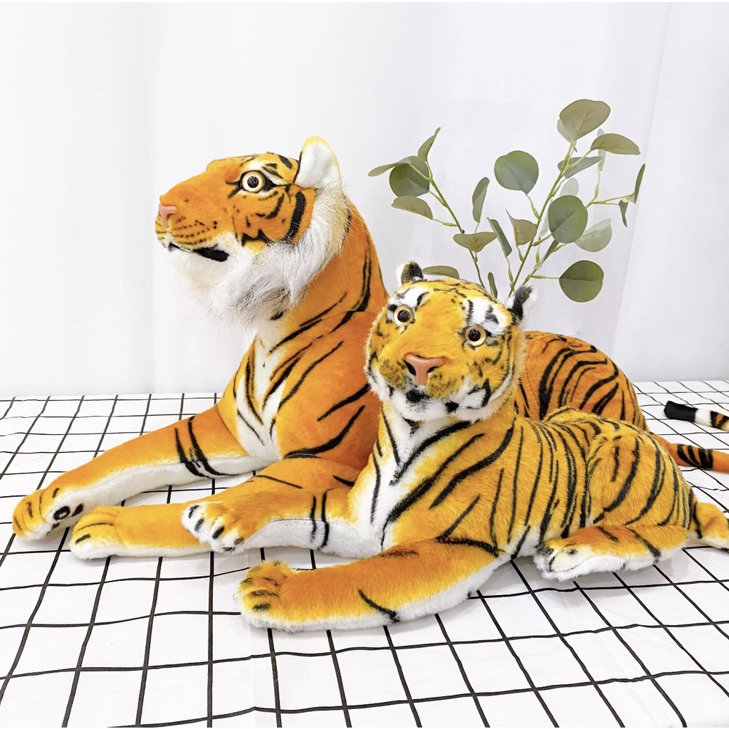 Mô Phỏng Đồ Chơi Nhồi Bông Hình Con Hổ Tiger Animal Plush Doll - Thú Gấu Hổ Bông City