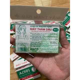 Giấy thấm dầu Acnes bịch 100 tờ