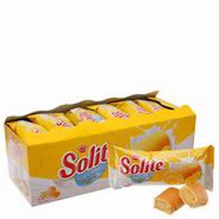 Bánh bông lan cuộn kem Solite 360g