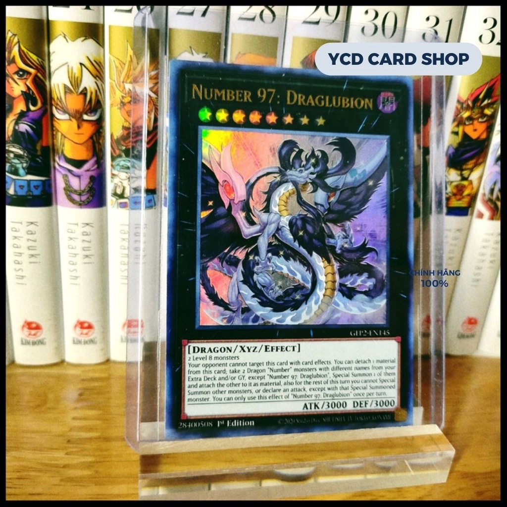 Thẻ bài Yugioh Chính Hãng Number 97: Draglubion – Ultra Rare