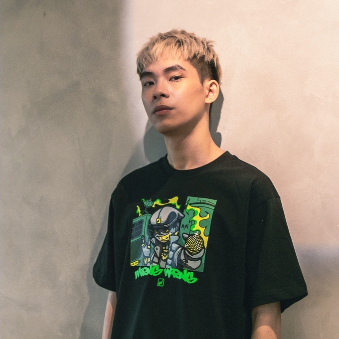 Áo thun Morning Warning Rapstar - Ngôi Sao Nhạc Rap - Áo Thun Unisex Form Rộng Tay Lỡ Oversize Cotton 100% Local Brand