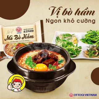 [FREESHIP❤️] - Mì Bò Hầm Ottogi 8 gói