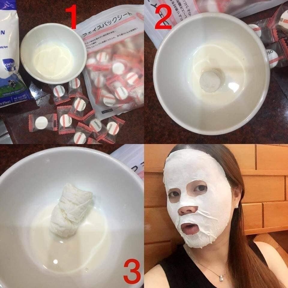 Mặt Nạ Giấy Nén Miniso Nhật Bản TAstore