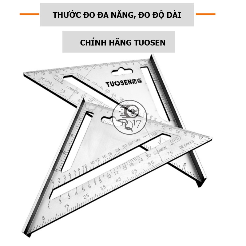 [ THƯỚC ĐA NĂNG ĐO GÓC 90 ĐỘ , ĐO ĐỘ DÀI ] [ THƯỚC KẺ VUÔNG GÓC ] HỢP KIM NHÔM dài 18MM, nhỏ gọn tiện dụng dễ sử