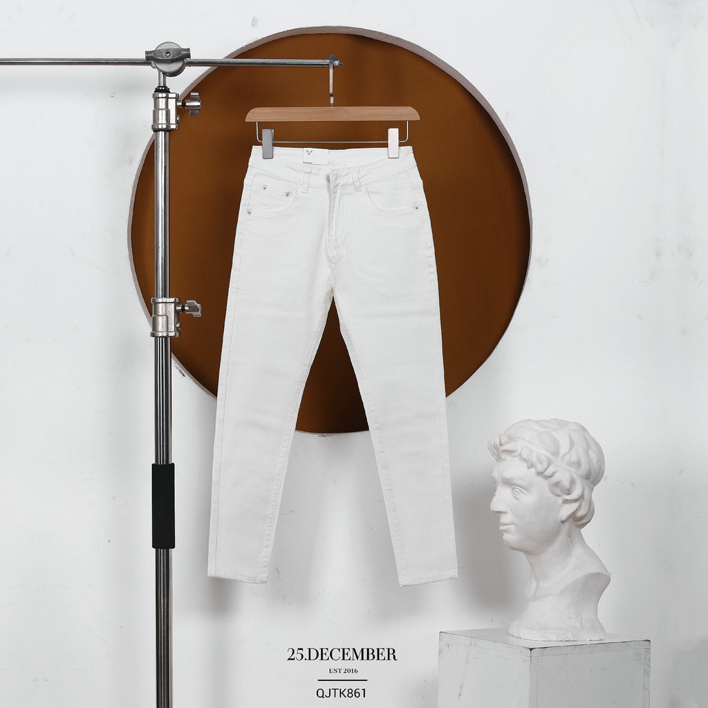 Quần JEAN nam đẹp 25.DECEMBER cao cấp - Dáng Skinny QJTK861 | BigBuy360 - bigbuy360.vn