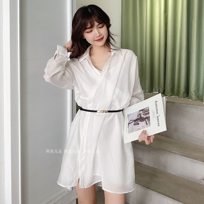 No Porous Belt Female Minimalist Wild Waist Decoration Dress Shirt Korean Women's Small Belt With Skirt