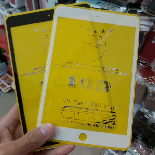 Kính cường lực Full màn 10D cho ipad Mini