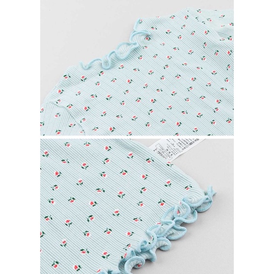 Bộ thun lạnh tencel - thun tăm dài tay Cordi-i Hàn quốc bé gái