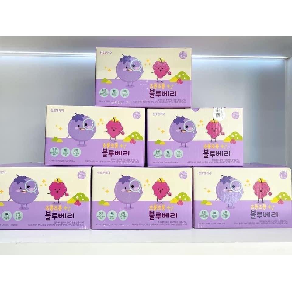 Nước Ép Dinh Dưỡng Việt Quất Trẻ Em Chunho Ncare - Hộp 30 Gói