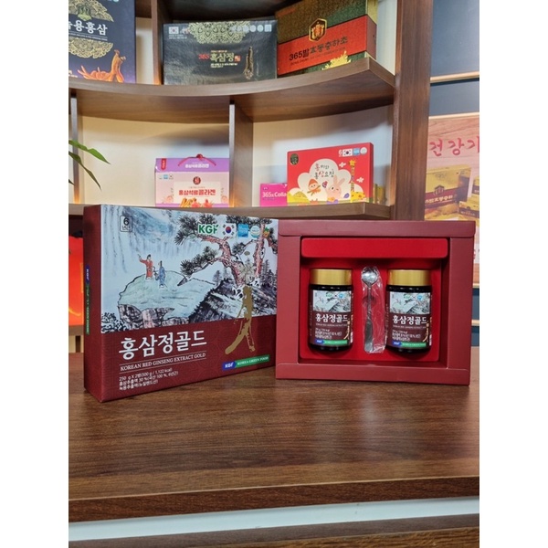 [HÀNG MỚI] CAO HỒNG SÂM CAO CẤP KGF 100%HÀN QUỐC, Hộp 2 lọ x 250gr