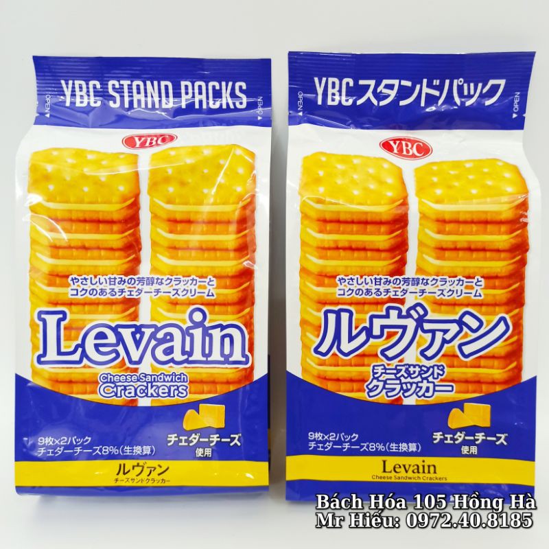 [T7/2022] Bánh YBC vị pho mai 18 cái