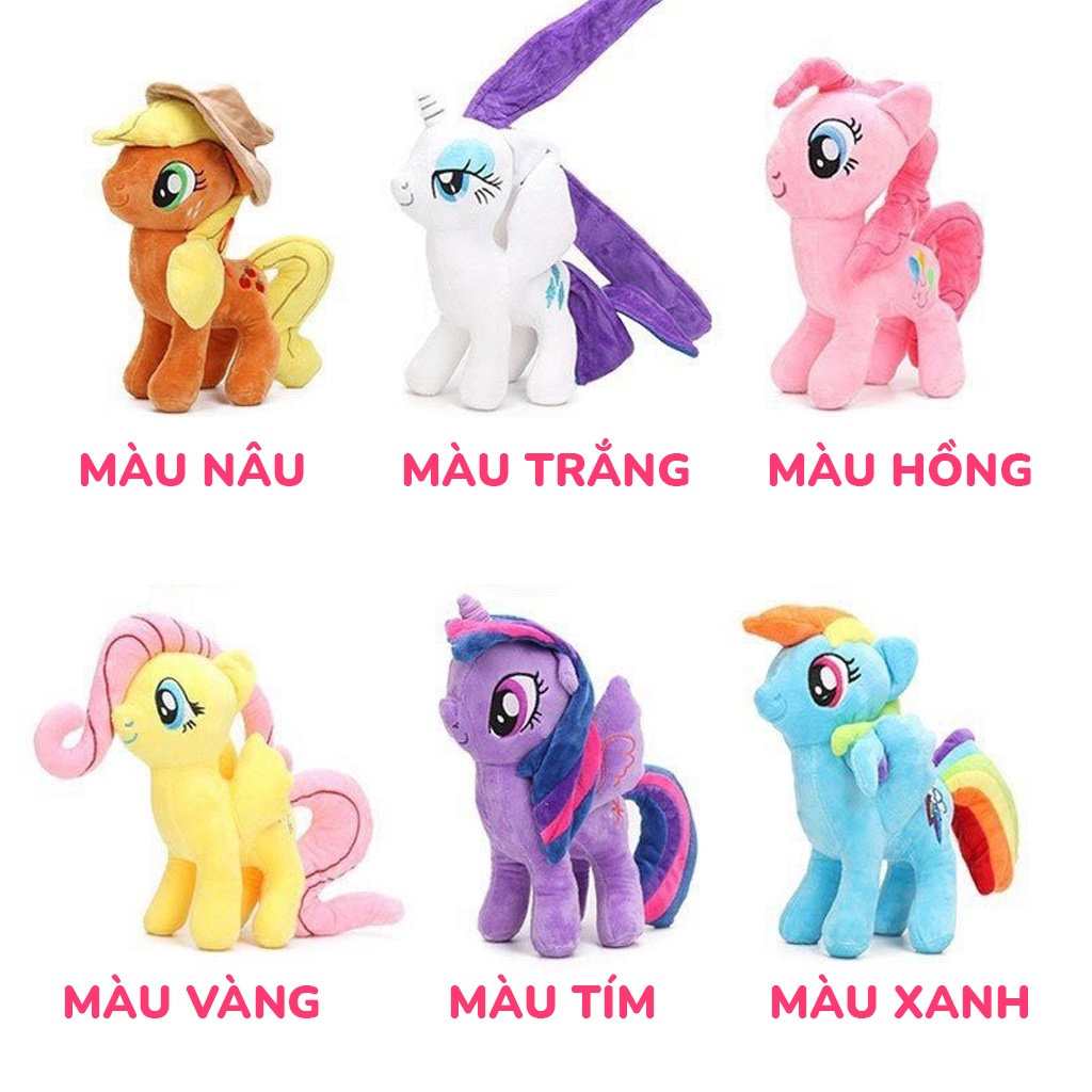 Ngựa Pony Bông, Thú Nhồi Bông Ngựa Pony Tinh Nghịch