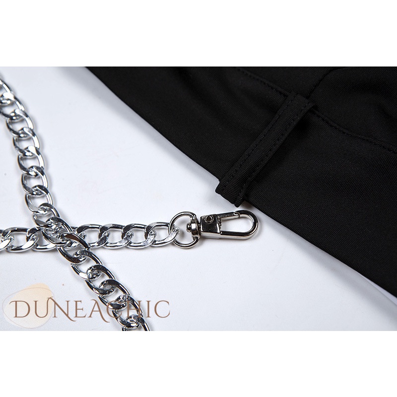 DUNEA Áo Lửng Hai Dây Hở Lưng Gợi Cảm Dành Cho Nữ