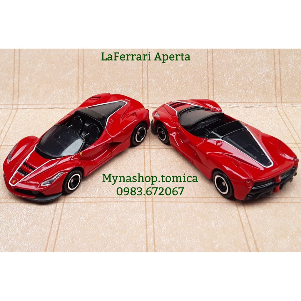 Đồ chơi mô hình tĩnh xe tomica, Ferrari Set, gồm 4 chiếc có hộp như hình (19x14x3.5)