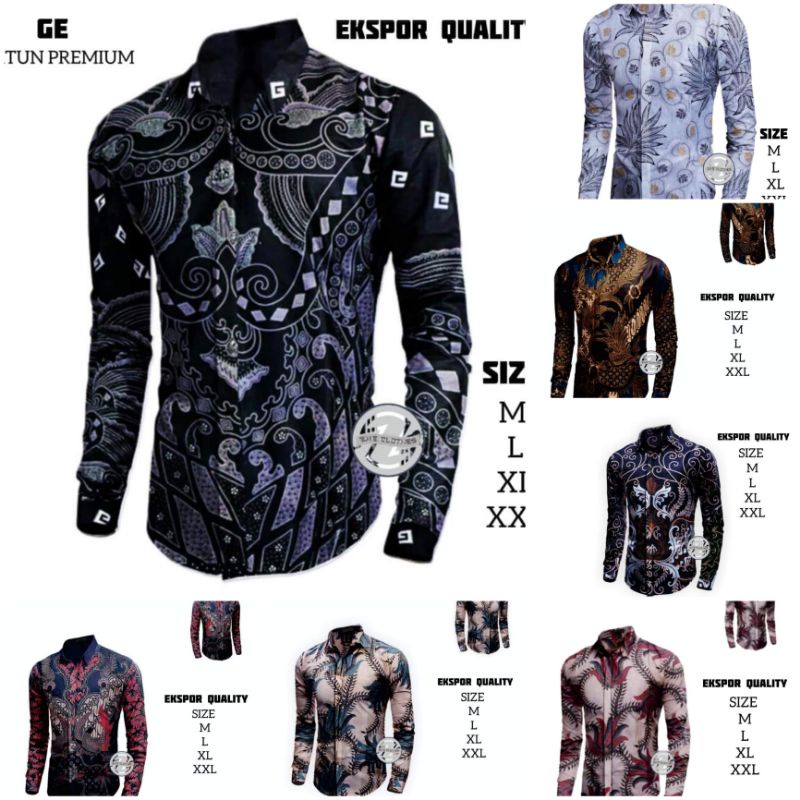 Áo Sơ Mi BATIK Mới Nhất Nam Dài Tay 2022