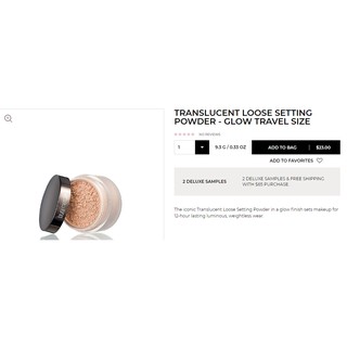 [CÓ SẴN] 💨 Phấn phủ bột Laura Mercier 3.5g và 5g 💨