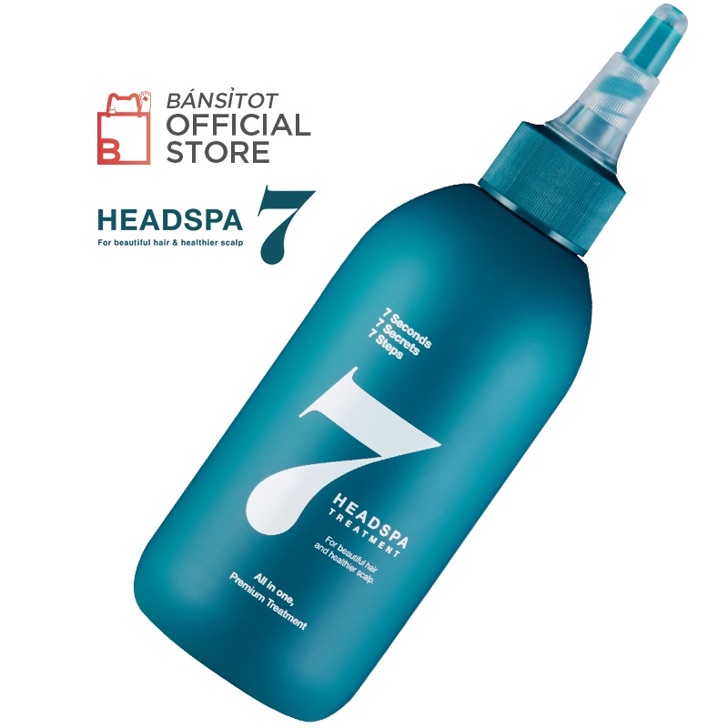 Dầu Xả HEADSPA7 Treatment Phục Hồi Tóc 200ml HEADSPA7 Blue Eye Black Hair Pack Treatment