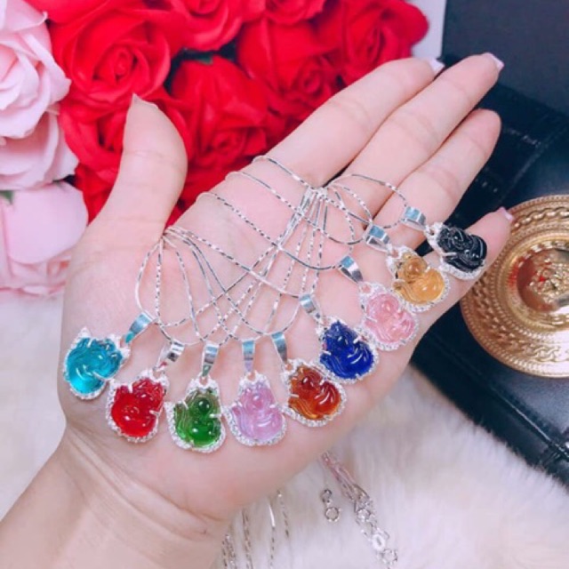 Mặt dây bạc hồ ly