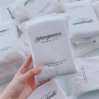 Bông đắp lotion mask, Tẩy Trang gói 200M, kích thước 10x10cm