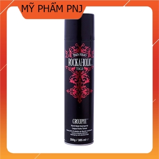Gôm xịt tạo kiểu tóc tigi bedhead rockaholic grouple hard hold spray chính hãng mỹ 385ml