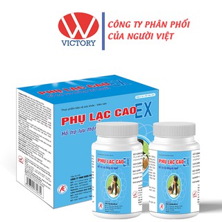 Phụ Lạc Cao EX (Hộp 180 Viên) - Giúp Điều Hòa Kinh Nguyệt - TẶNG 1 HỘP 30 VIÊN
