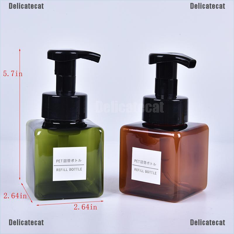 Bình Xịt Tạo Bọt Sữa Rửa Mặt Dung Tích 250ml Tiện Dụng