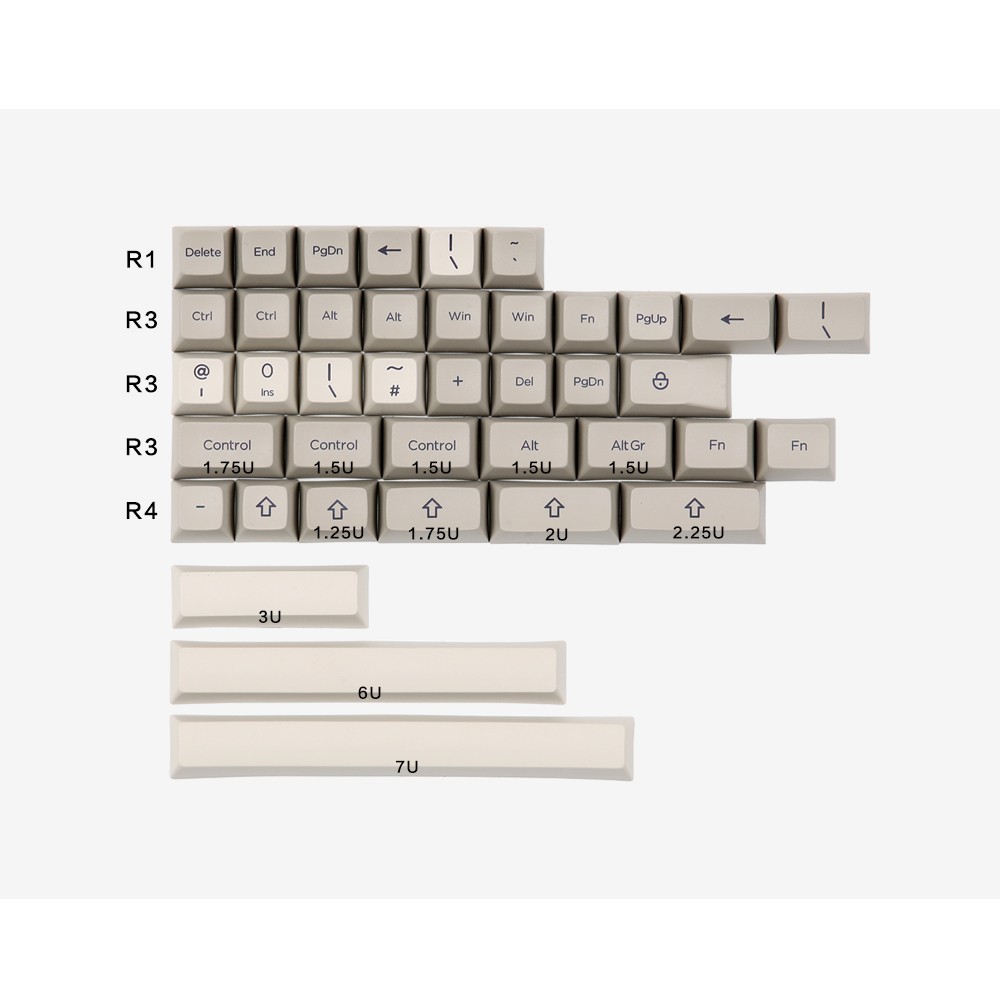 Bộ nút bàn phím cơ SA Restro PBT 149 nút, in dyesub | BigBuy360 - bigbuy360.vn