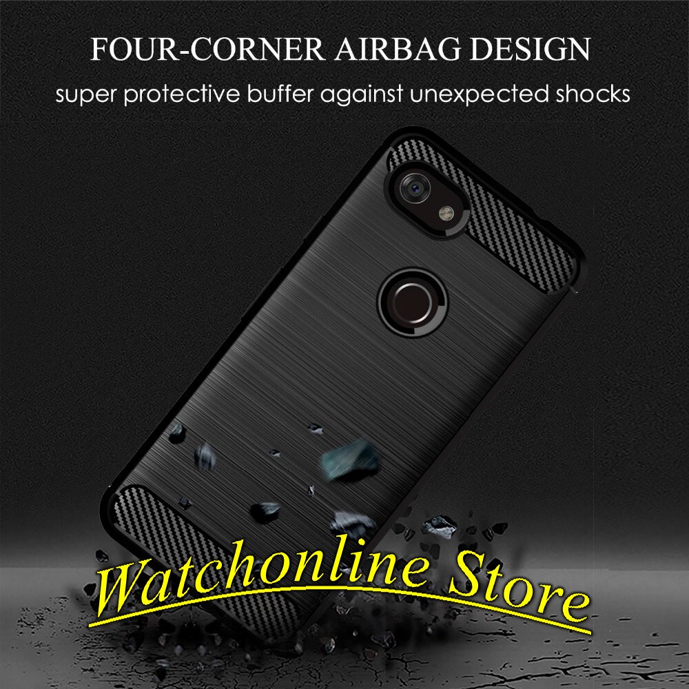 Ốp lưng Vân Cacbon Google Pixel 2Xl Pixel 3 Pixel 3XL Pixel 4 Pixel 4XL Pixel 2 3A 3AXL chống mồ hôi và bám vân tay