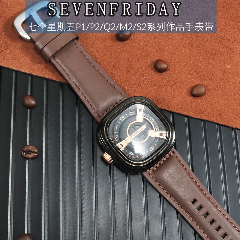 Dây Đeo Bằng Da Cho Đồng Hồ Sevenfriday P1 / P2 / Q2 / M2 / S2 / 03 28