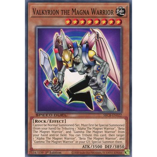 [ Zare Yugioh ] Lá bài thẻ bài SBCB-EN021 - Valkyrion the Magna Warrior