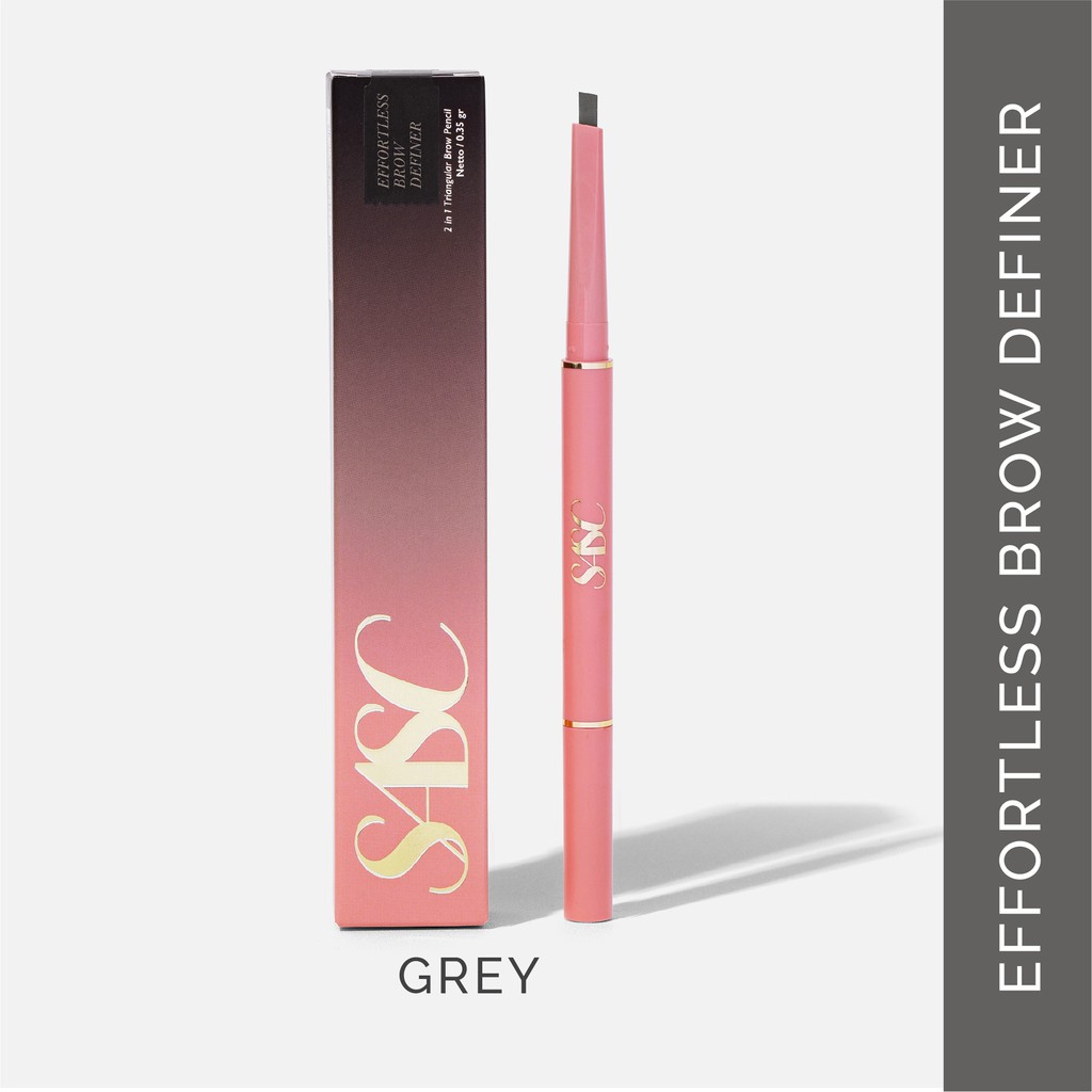 (hàng Mới Về) Gel Kẻ Lông Mày Màu Xám Tự Nhiên