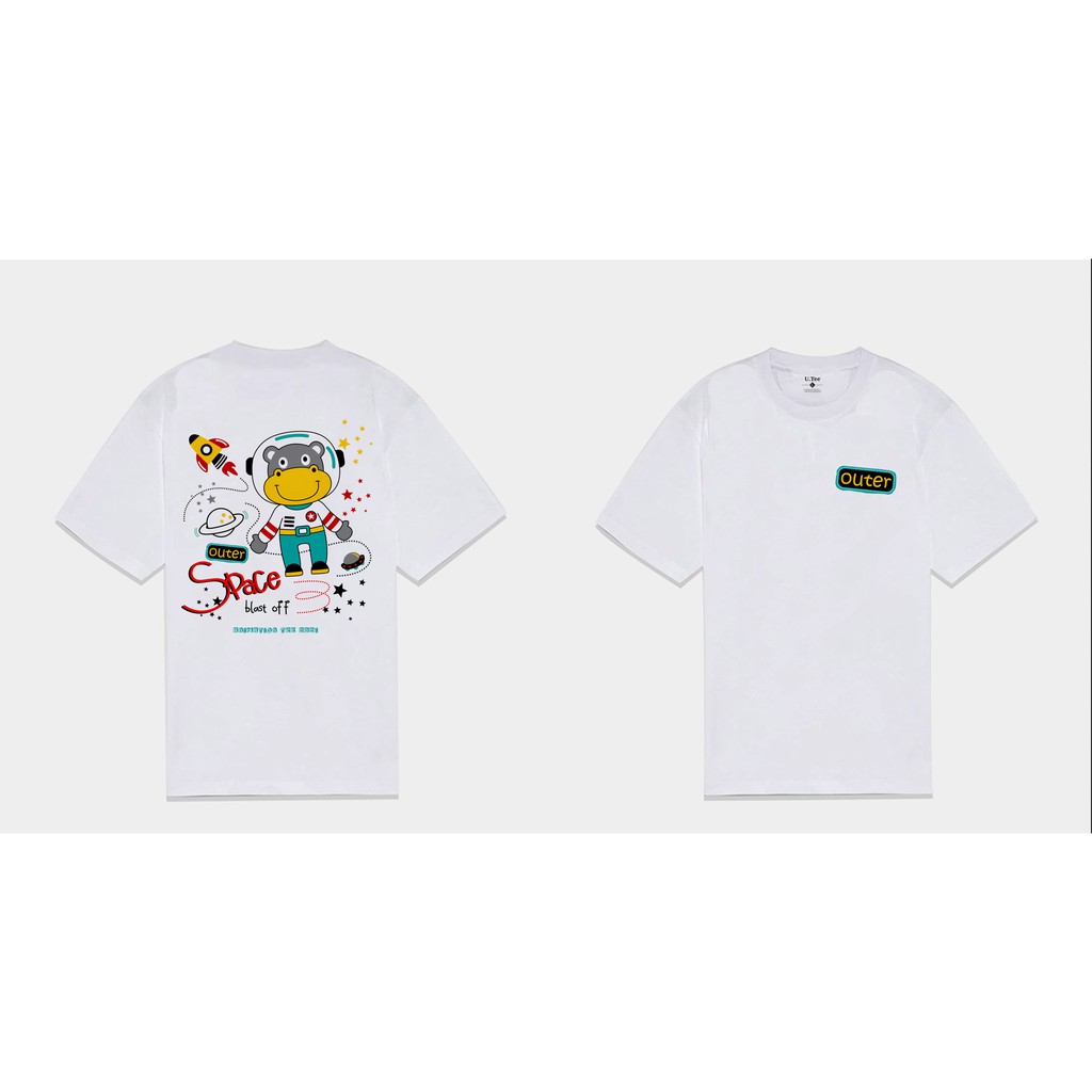 [UNISEX] Áo Thun Vũ Trụ Cotton 100% Cực Chất - Space Outer