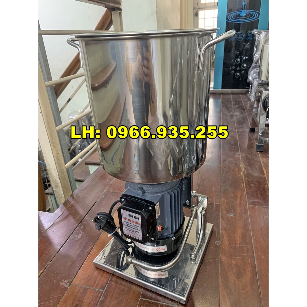 Máy xay đậu sên nhân loại 2- 3kg/mẻ nồi Inox siêu lớn