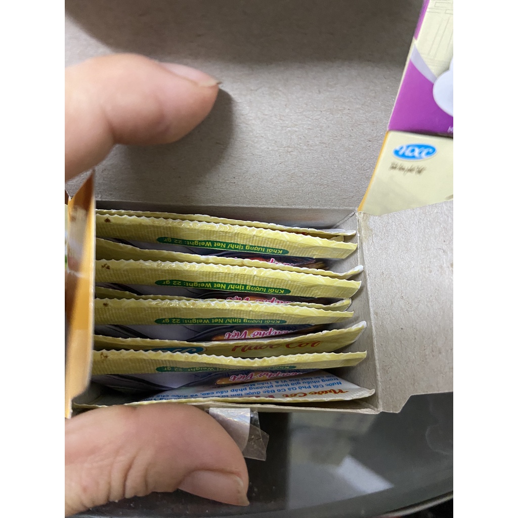 NƯỚC CỐT PHỞ BÒ CÔ ĐẶC HXC HỘP 10 GÓI X 22G