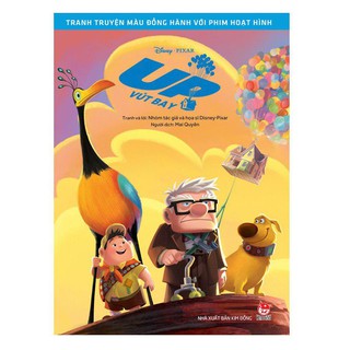 Tranh Truyện Màu Đồng Hành Với Phim Hoạt Hình - Up Vút Bay