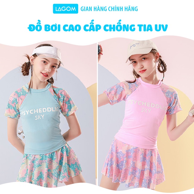 Bộ Bơi Bé Gái Size Đại 9 - 14 Tuổi | Áo Bơi Bé Gái Lớn
