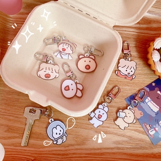 Móc Khóa Hình Gấu Dễ Thương