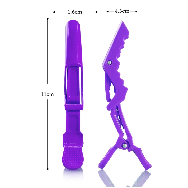 Set 6 Kẹp Tóc Càng Cua Tạo Kiểu Tóc Chuyên Dụng Cho Salon